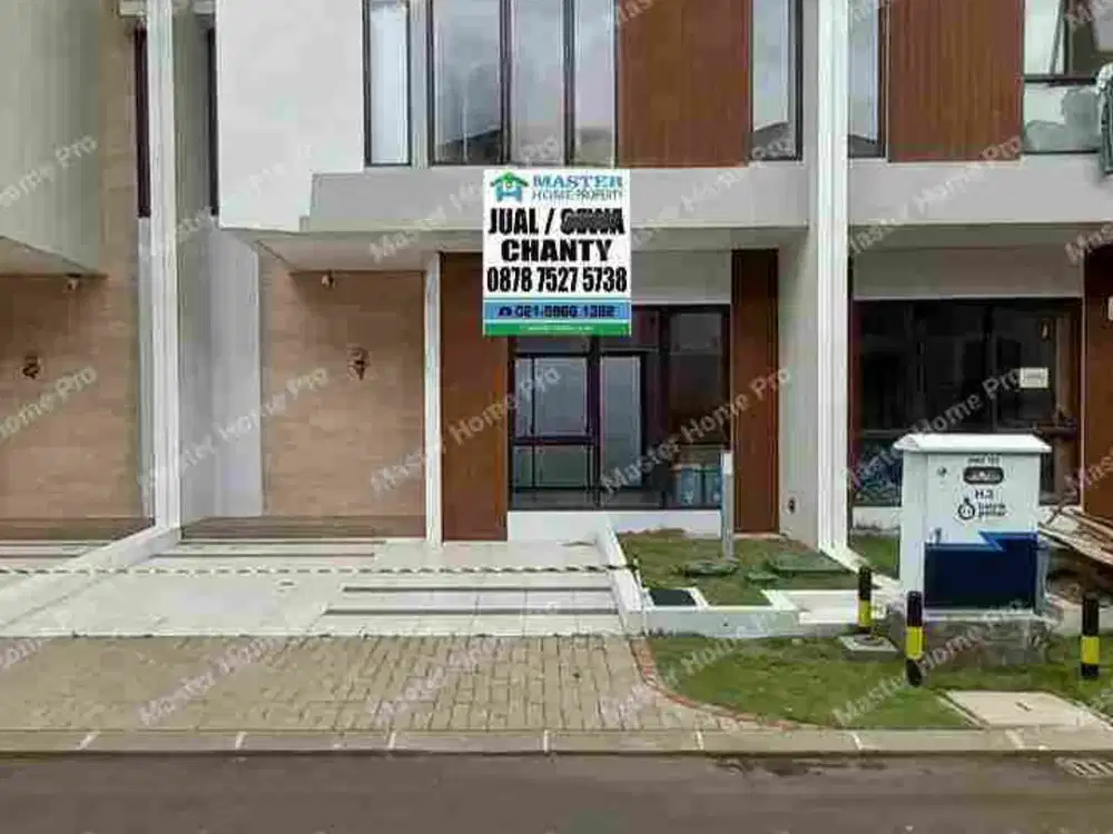 Rumah Cluster Tingkat Siap Huni Dijual