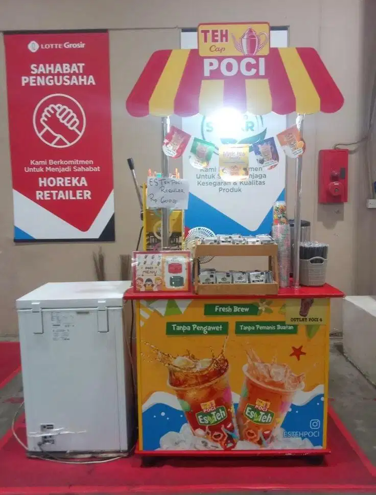 SPG untuk jaga STAND TEH POCI DI LOTTE GROSIR ALAM SUTERA