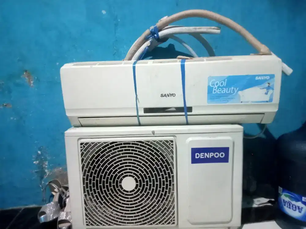 AC 1/2 pk outdoor denpoo indoor sanyo
