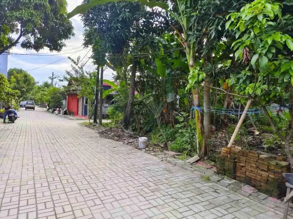 jual tanah dalam Perumahan jalan lebar