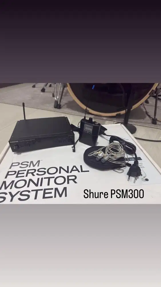 Preloved Shure PSM 300