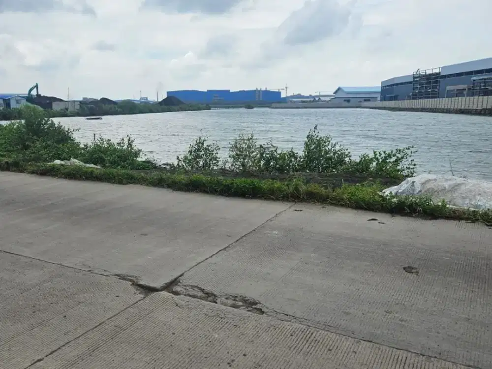Dijual Tanah industri di jalan pelabuhan kendal kaliwungu