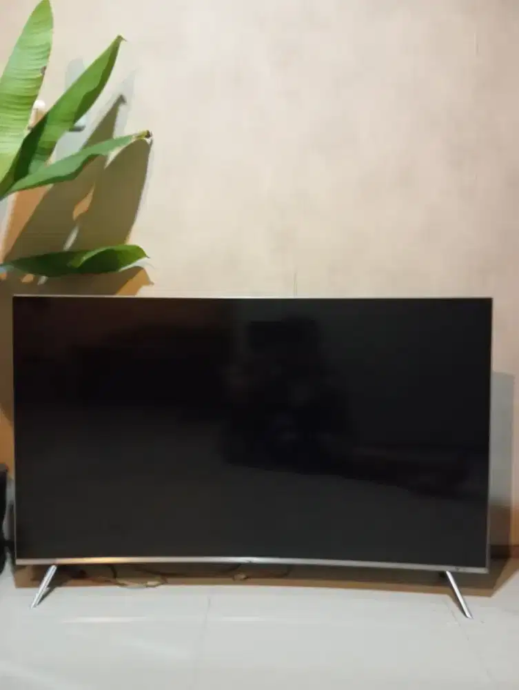 Tv samsung 55 Kondisi rusak, layar garis2, suara msh bgs
