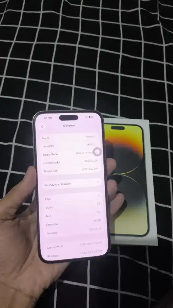 IPHONE 14 PROMAX 256GB RESMI BEACUKAI