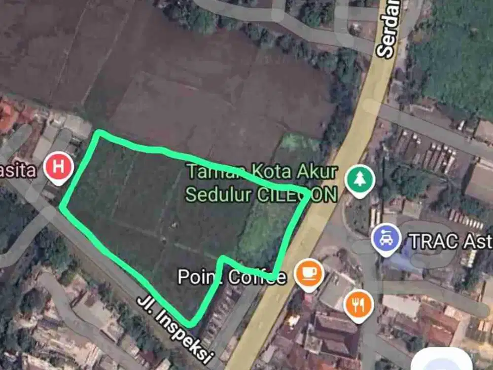 jual tanah komersil cocok buat Hotel gudang atau resto d bawah pasaran