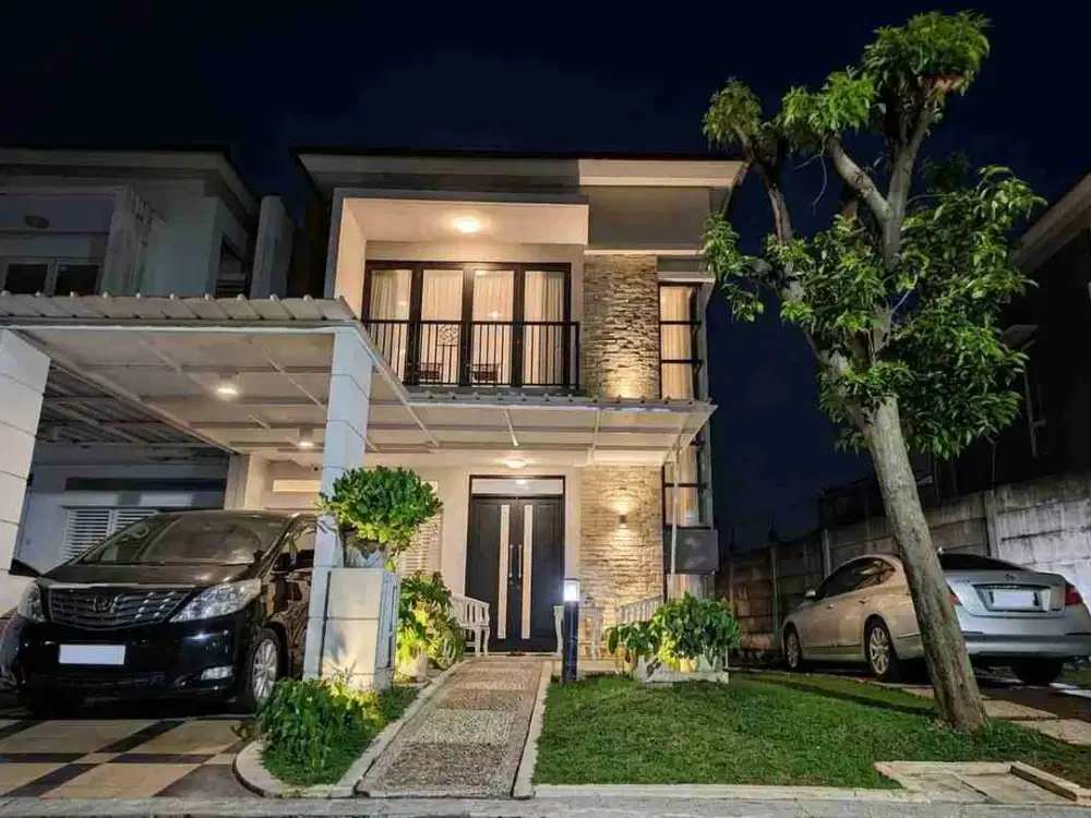 dijual rumah Hoek furnished Summarecon Bekasi