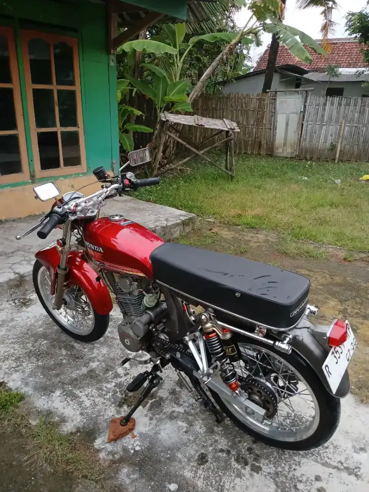Cb mesin tiger pajak jalan plat R