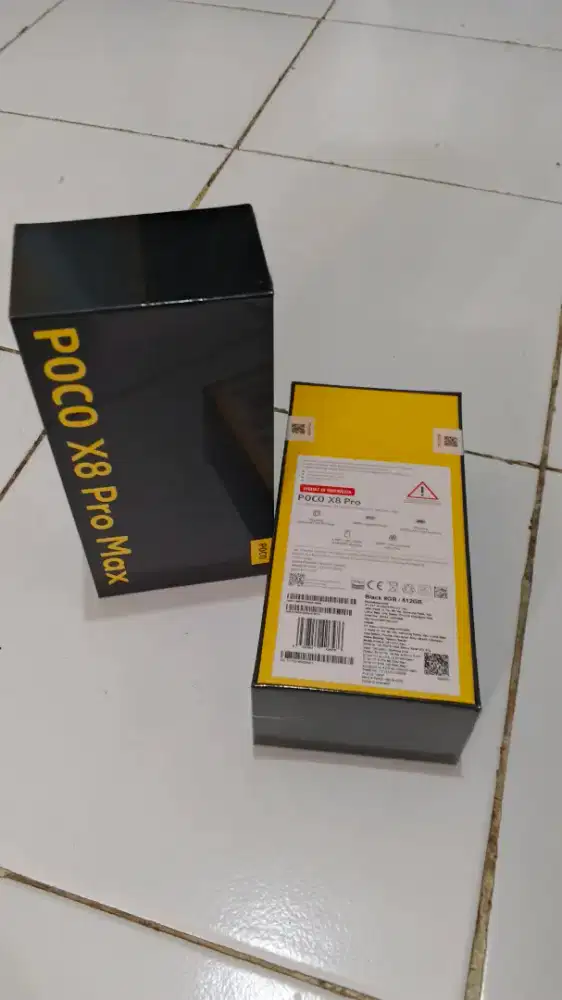 Poco X8 Pro Max 12/512 Baru Garansi Resmi