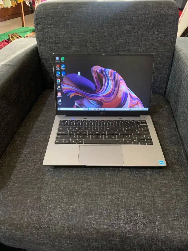 Laptop advan tbook msih mulus like new