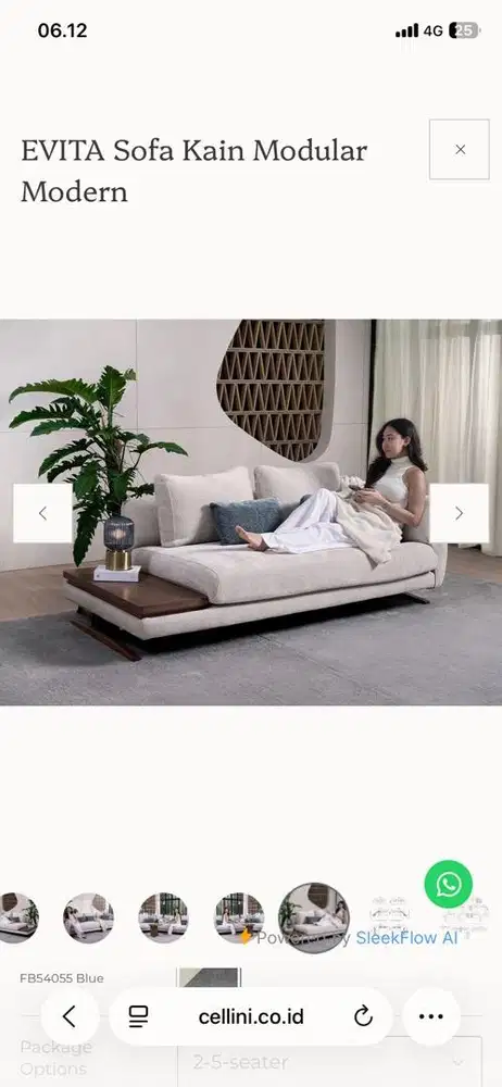 Sofa Celini  Evita