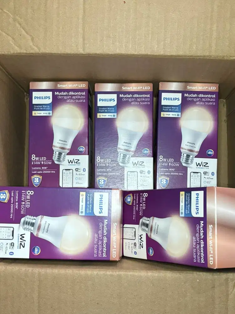 Lampu Philips Smart WiFi LED RGB & Warm White Murah Banyak Pilihan