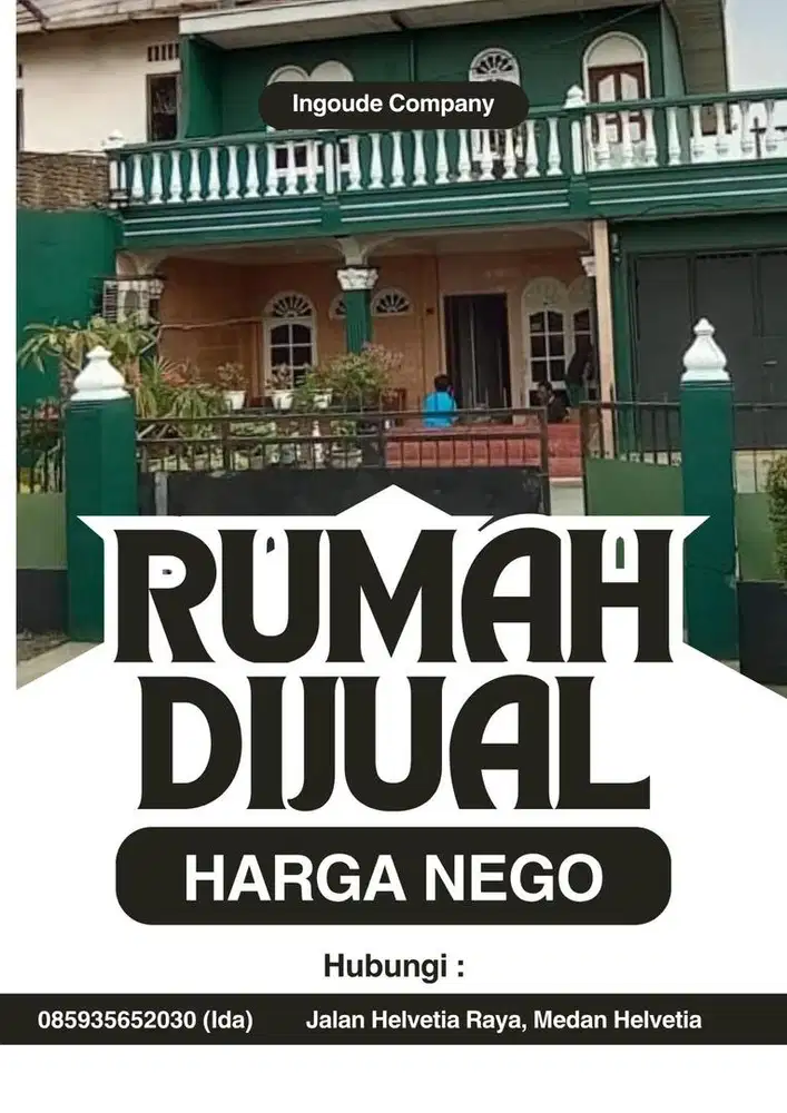 JUAL RUMAH POSISI HOOK