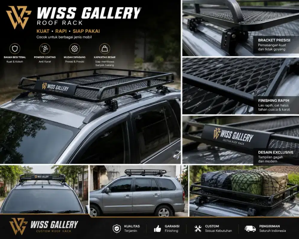 Roof rack/roof besi baja/roof rack mobil/roof rack all size/roof rack