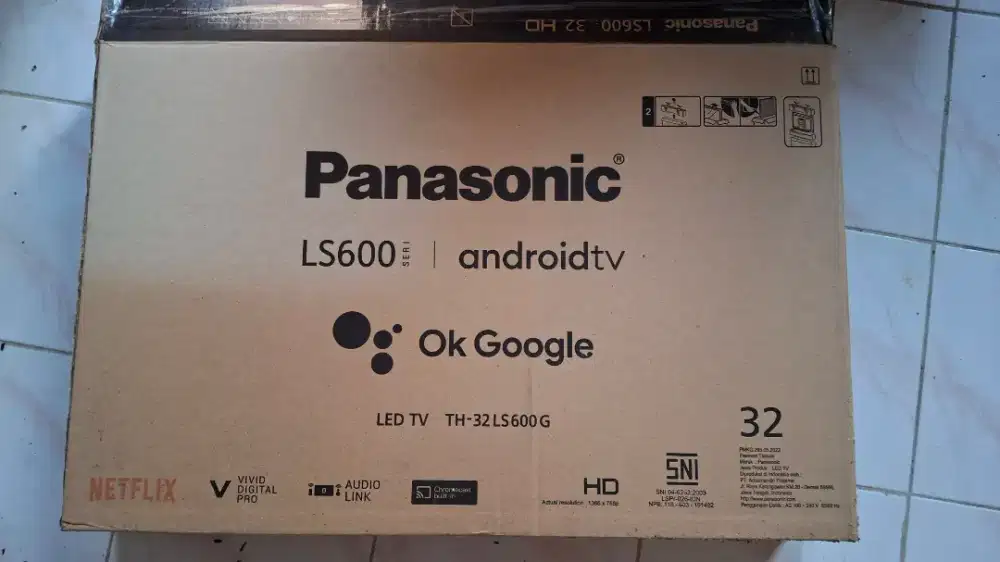 Dijual tv panasonic 32 inchi