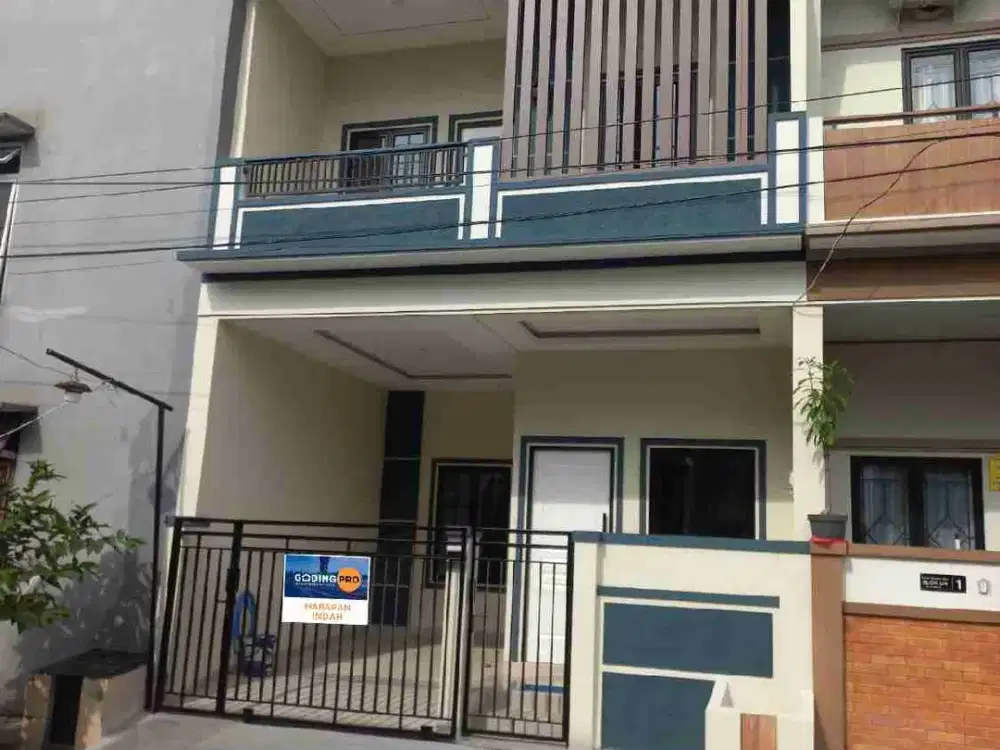Dijual Cepat Rumah 2 Lantai di Taman Harapan Baru Kota Bekasi