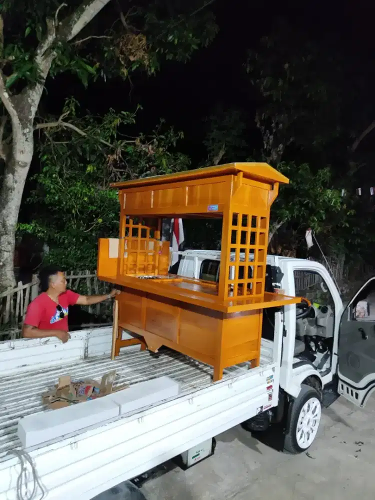 Gerobak murah, gerobak bakso , Mie ayam, sate, dll.