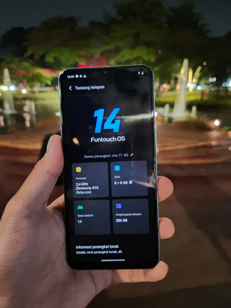 Vivo t1 5g 8/256