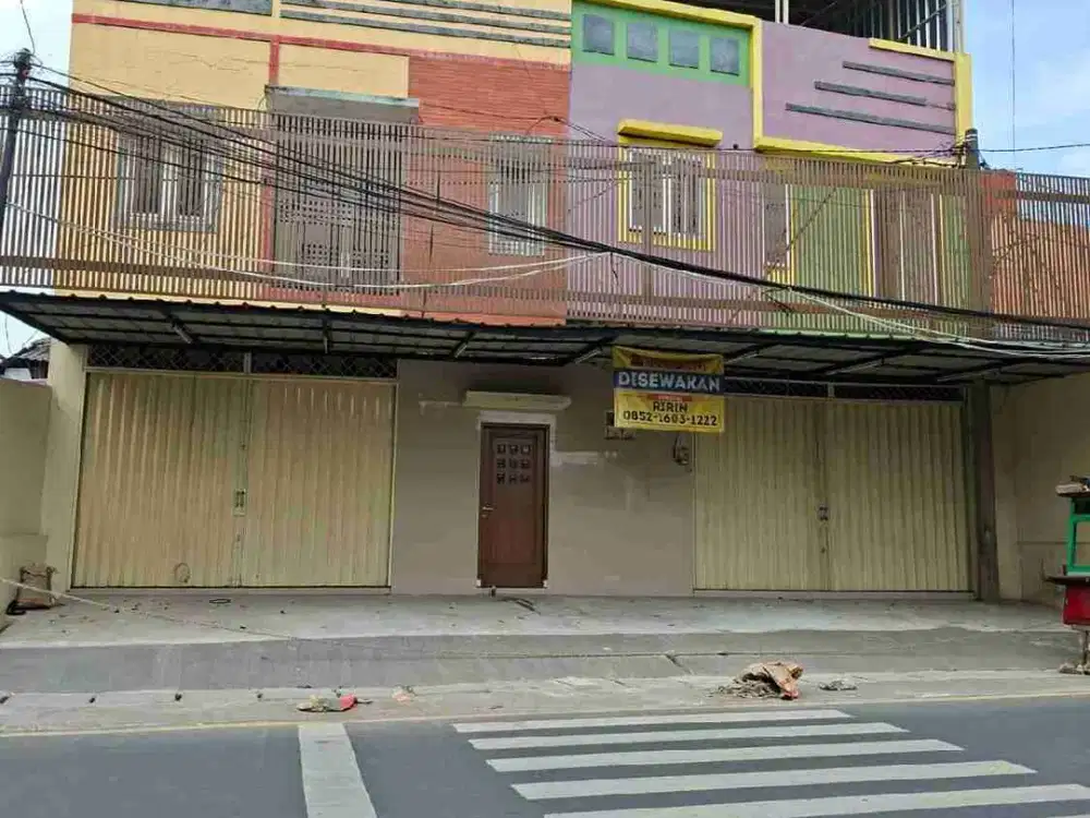 Disewakan Ruko Gandeng 2,5 lantai diperjuangan belakang summarecon bekasi