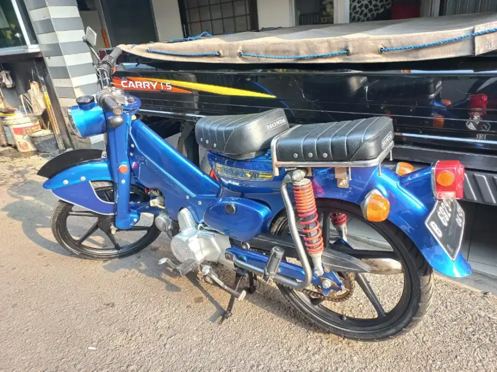 Honda C70 1986 Surat Lengkap Pajak Mati