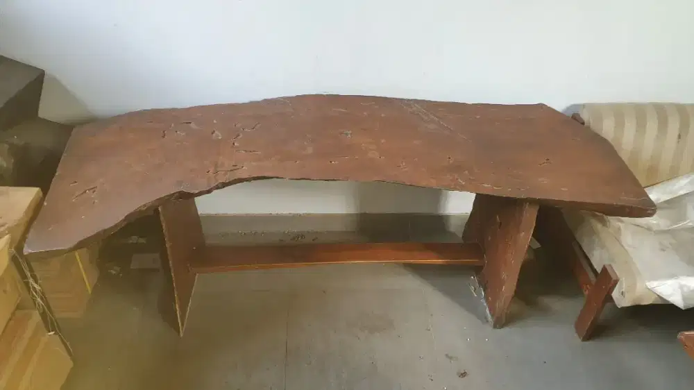 Meja jati lawasan