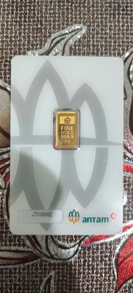 Jual Logam Mulia Emas Antam pecahan 2 gram th 2025