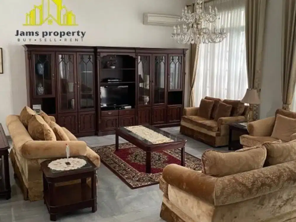 Disewakan Rumah Mewah 4 Br Luas 500M2 Full Furnish Private Pool, Kuningan Jakarta Selatan