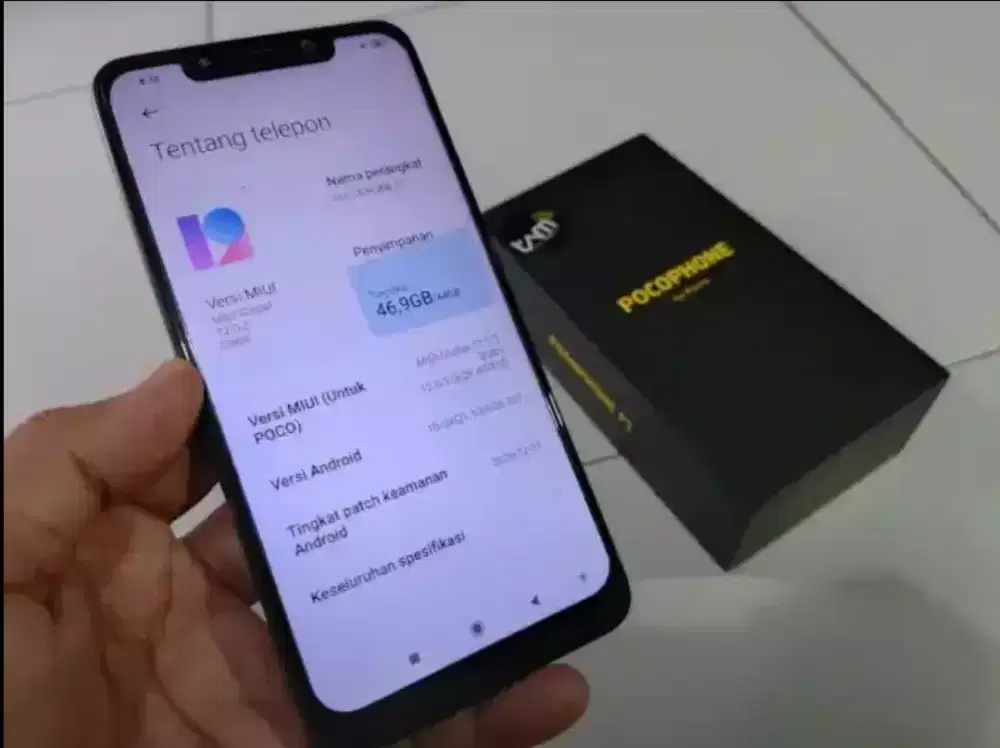 Poco f1 Ram 6/64 jadul mantul