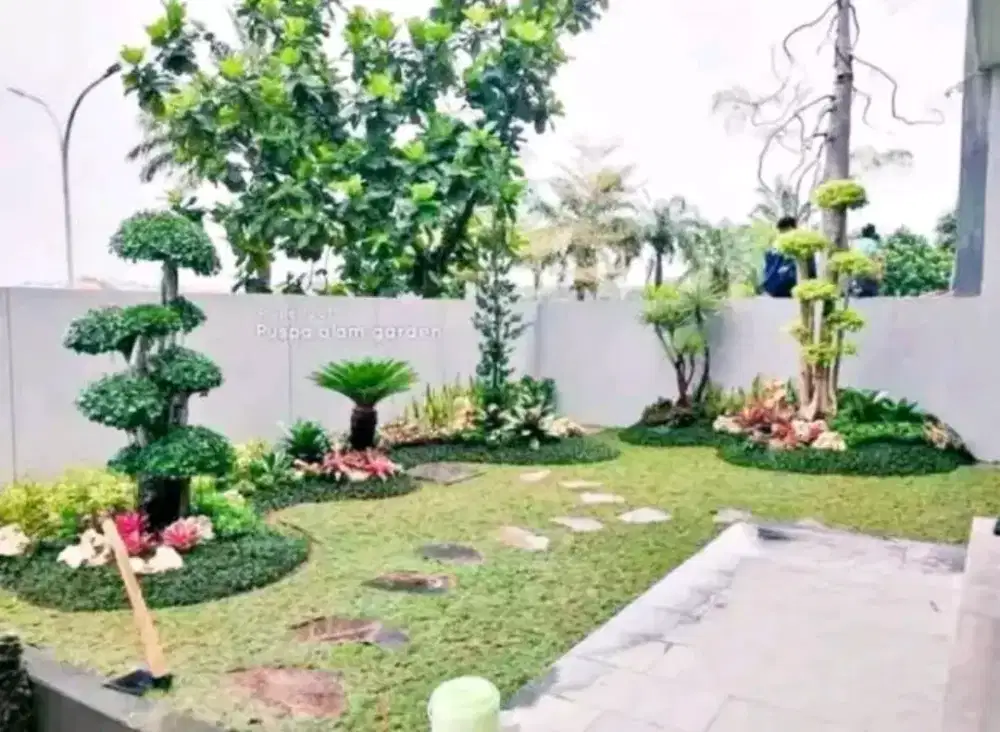 spesialis pembuat Taman dan kolam ikan kou