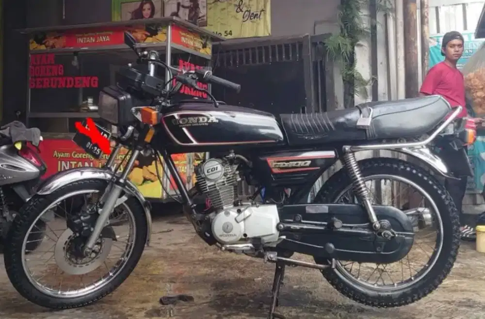 Motor honda GL100