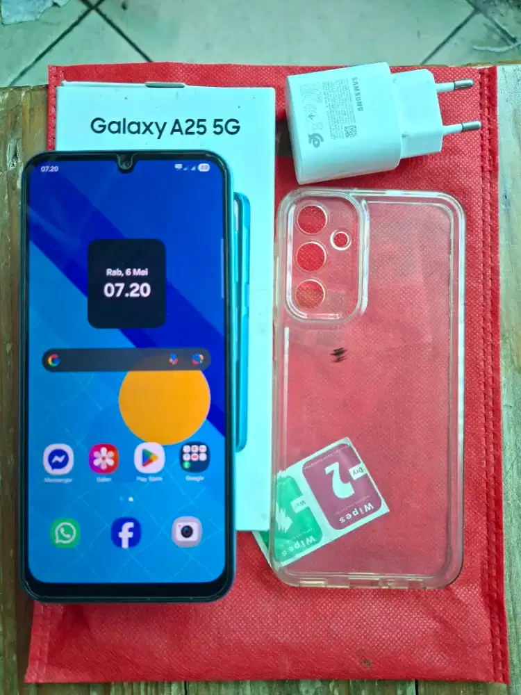 Samsung A25 5G Ram 8/256 LEngkap Mulus