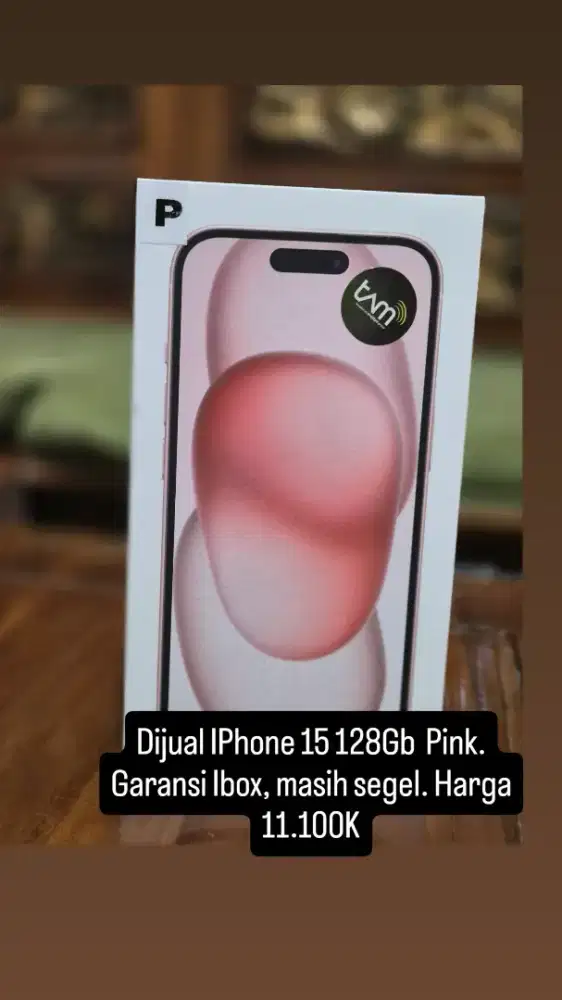 Iphone 15 128Gb Pink Ibox New
