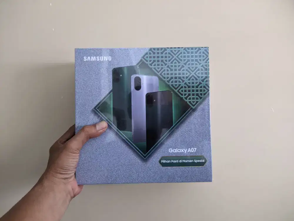 New Edisi Ramadhan Samsung Galaxy A07 8/256 Garansi resmi SEIN 1thn
