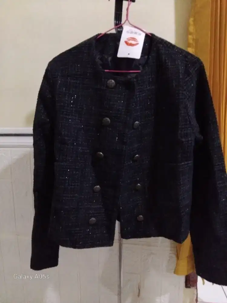 Blazer korea bahan tebal uk.m bahan wol