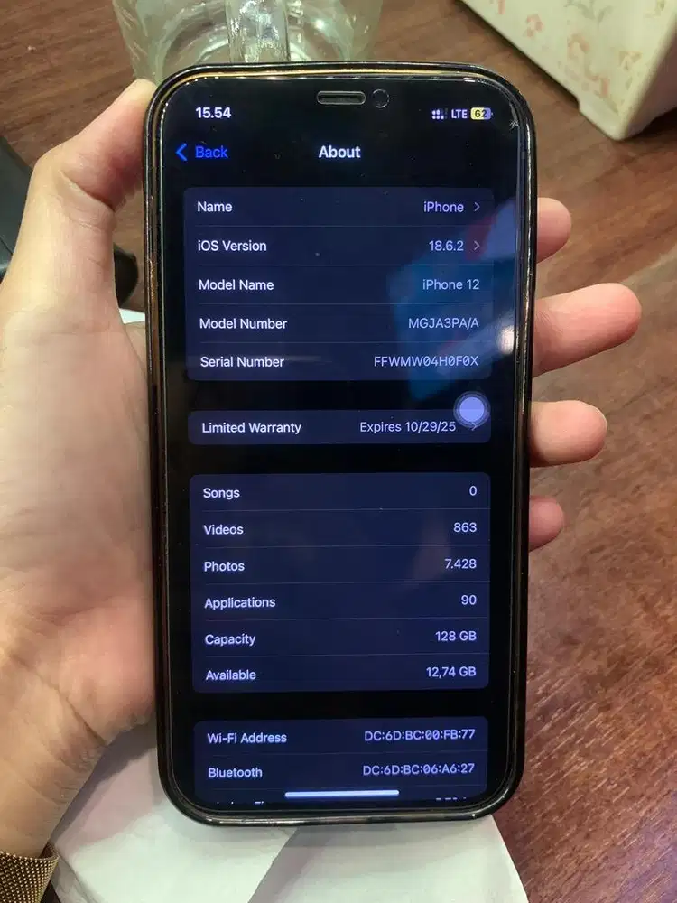 Di sale IPHONE 12 128GB IBOX
