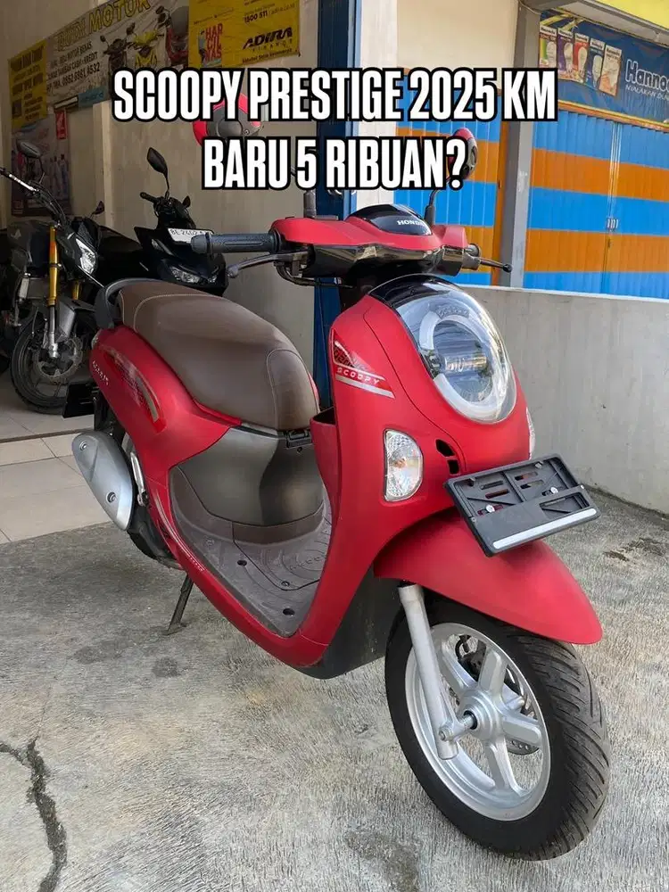 All NEW SCOOPY 2025  KM BARU 5000AN