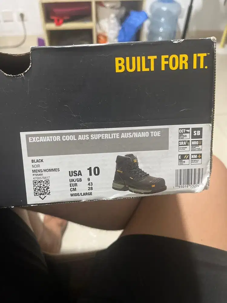 CAT Excavator Superlite Safety Boots (Original) – Fullset