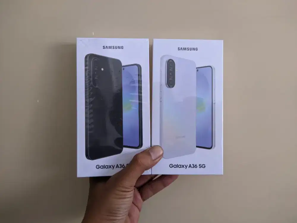 New Samsung Galaxy A36 5G 8/256 Garansi resmi SEIN 1thn