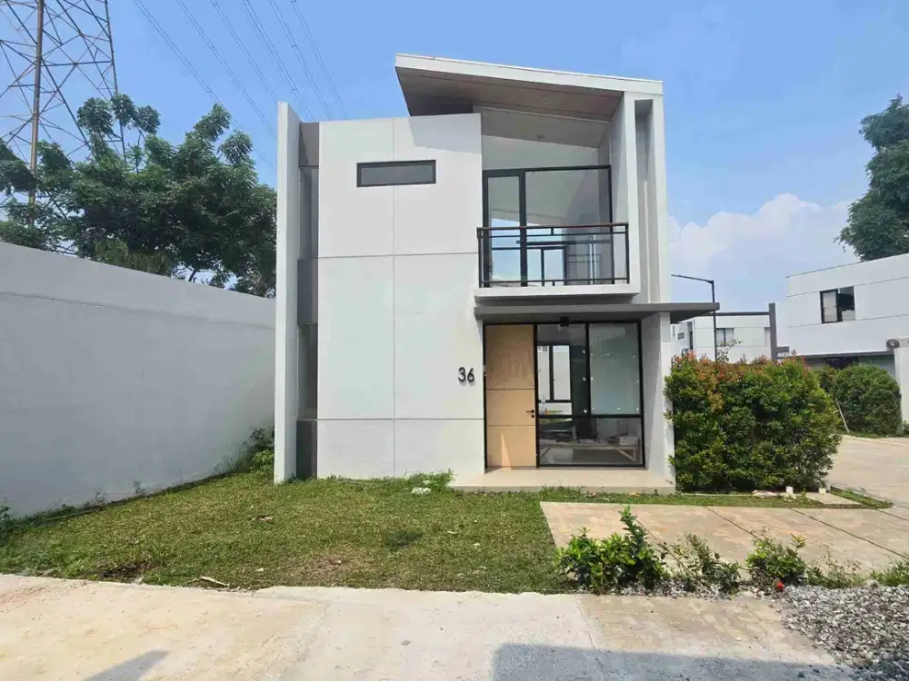 Rumah Lippo Karawaci Cendana Gard'n Serene SIAP HUNI tipe 3 HOEK Akses TOL Langsung