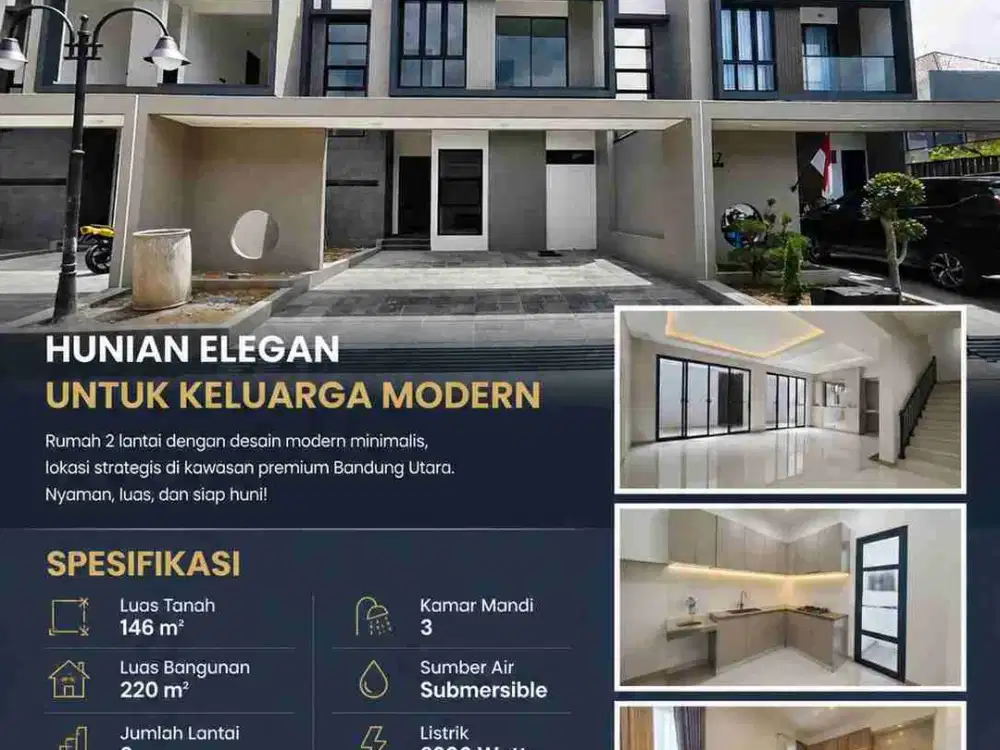Rumah baru pondok hijau bandung Utara