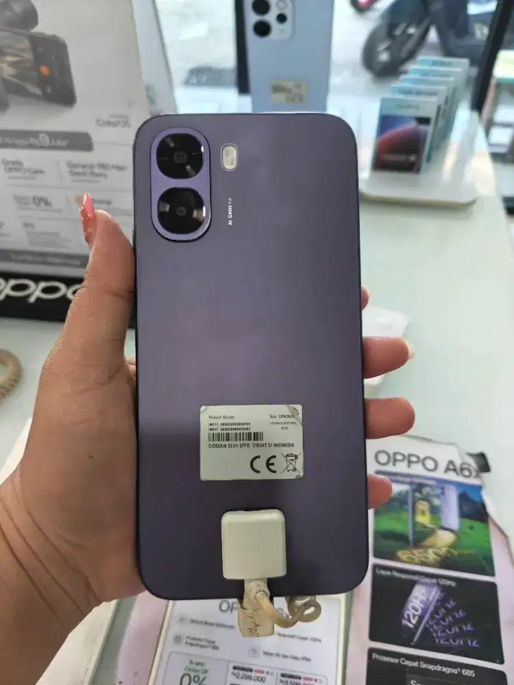 Ready a6x batrai 6500mah garansi resmi