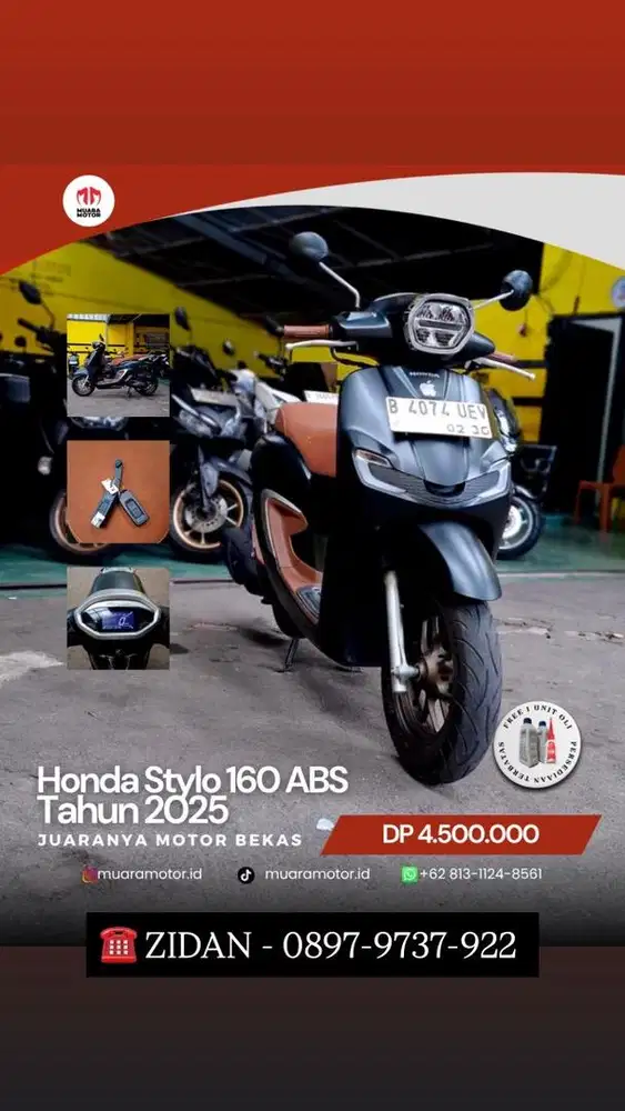 HONDA STYLO 160 ABS 2025 !!!