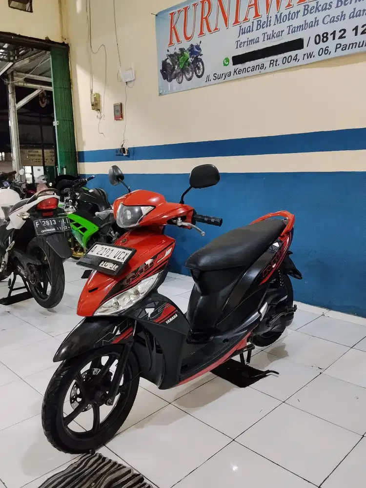 JUAL YAMAHA MIO J 2014 SURAT LENGKAP SIAP PAKAI