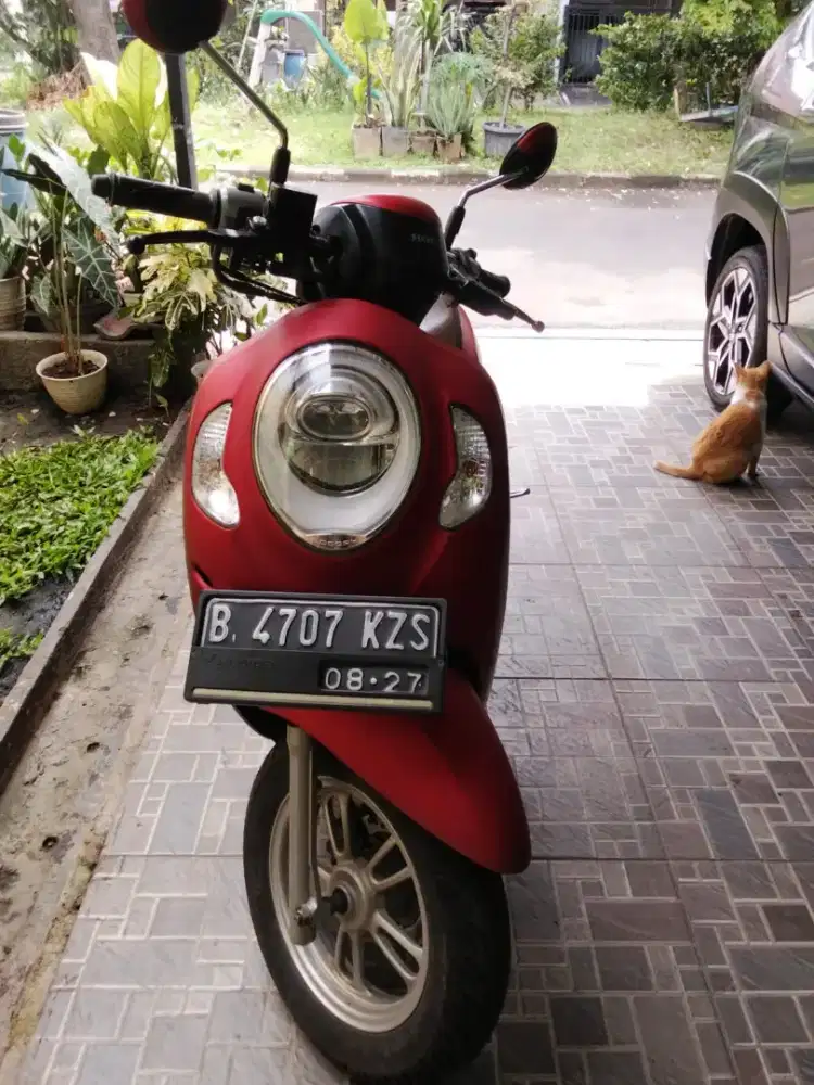 Motor Scoopy minus pajak mati 3 tahun