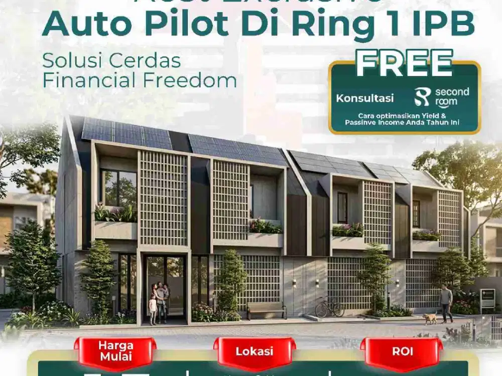 Rumah Kost 8 Kamar Hanya 2 Menit Ke Universitas IPB Dramaga Bogor