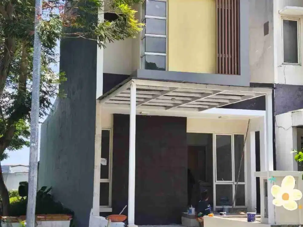 Rumah hook 2 lantai di cluster Samata Harapan Indah