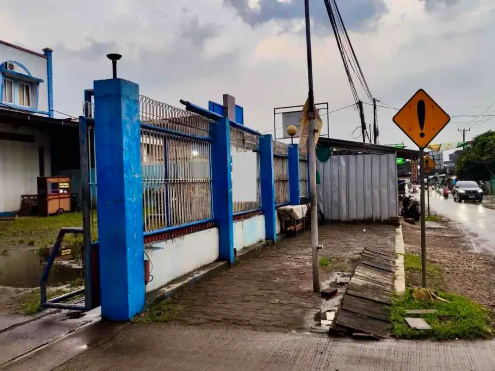 DiJual TANAH & GUDANG INDUSTRIAL SERPONG | 8.710 m² SHM | Pinggir Jalan + Container 40 FT + Akses Dekat Tol BSD