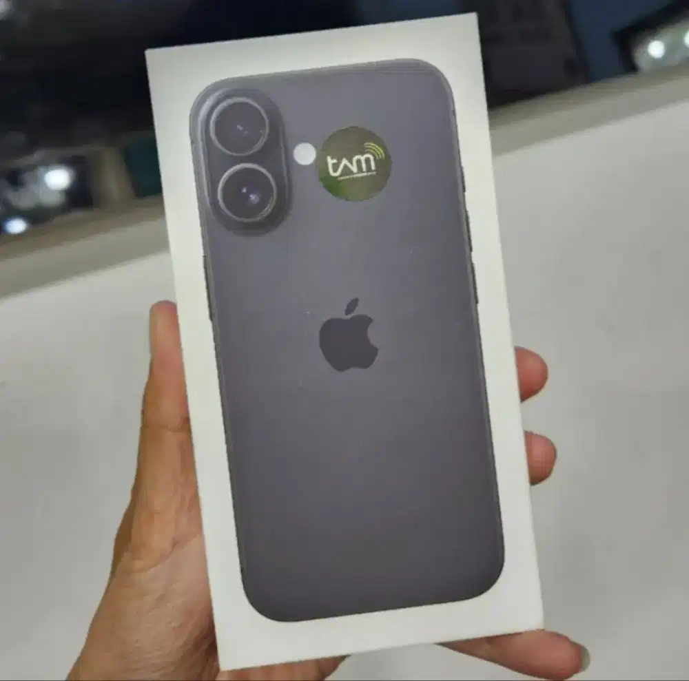 Iphone 16 128GB Black BNIB Garansi Resmi Indonesia