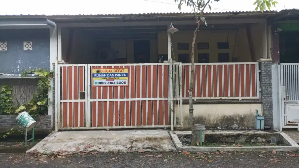 Dijual rumah dan perabot
