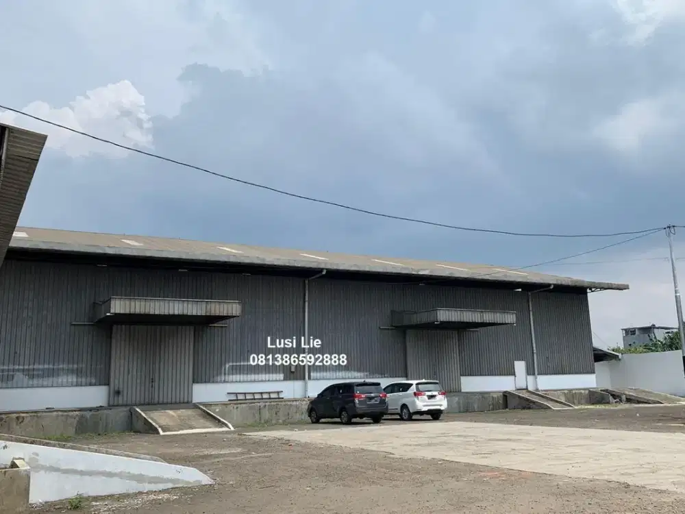 Gudang Kalideres luas 1770m rapi, komplek gudang eksklusif