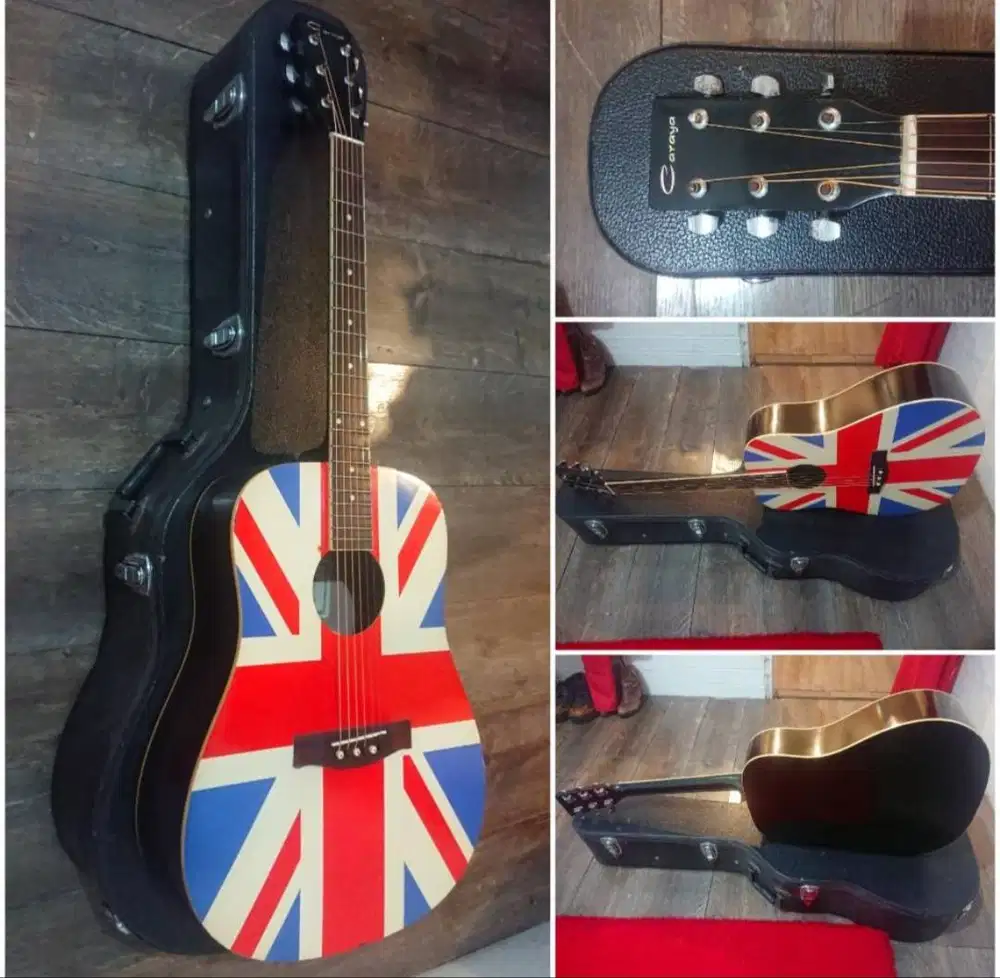 Gitar Caraya Made in China Tanam Baja England Series Limited Edition